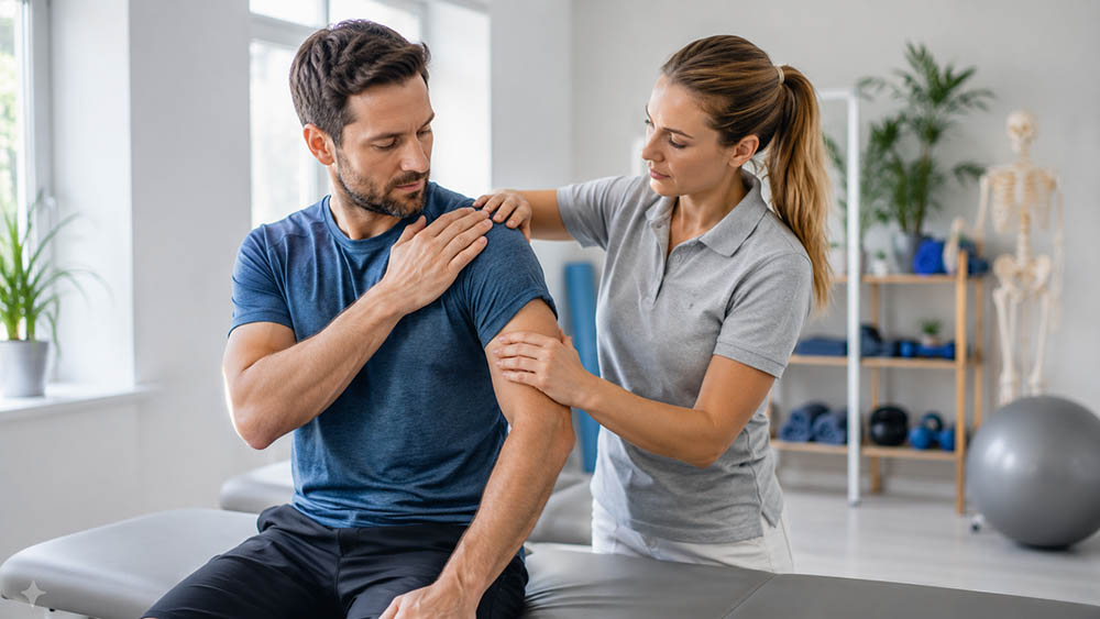 Physiotherapie bei Schulterschmerzen in Mettmann
