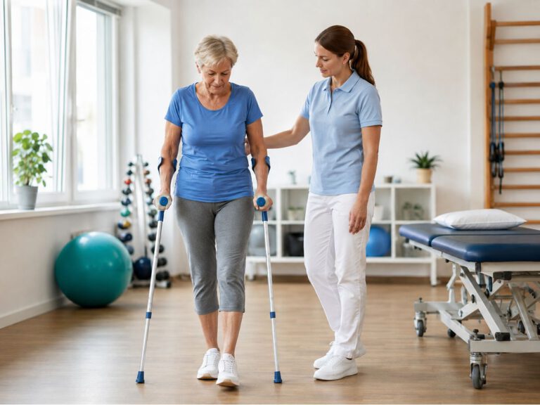 Physiotherapie nach Hüft-OP in Mettmann