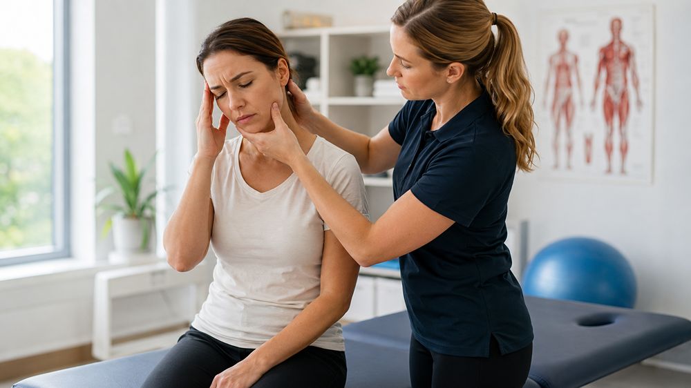 Physiotherapie bei Kopfschmerzen und Nackenverspannungen in Mettmann