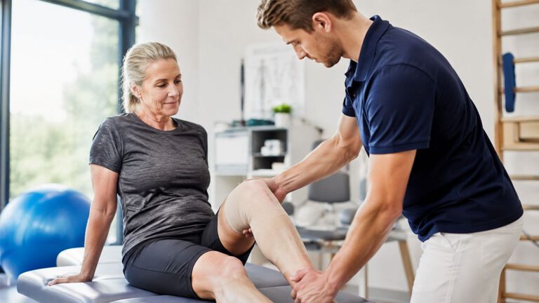 Physiotherapie nach Knie-OP in Mettmann